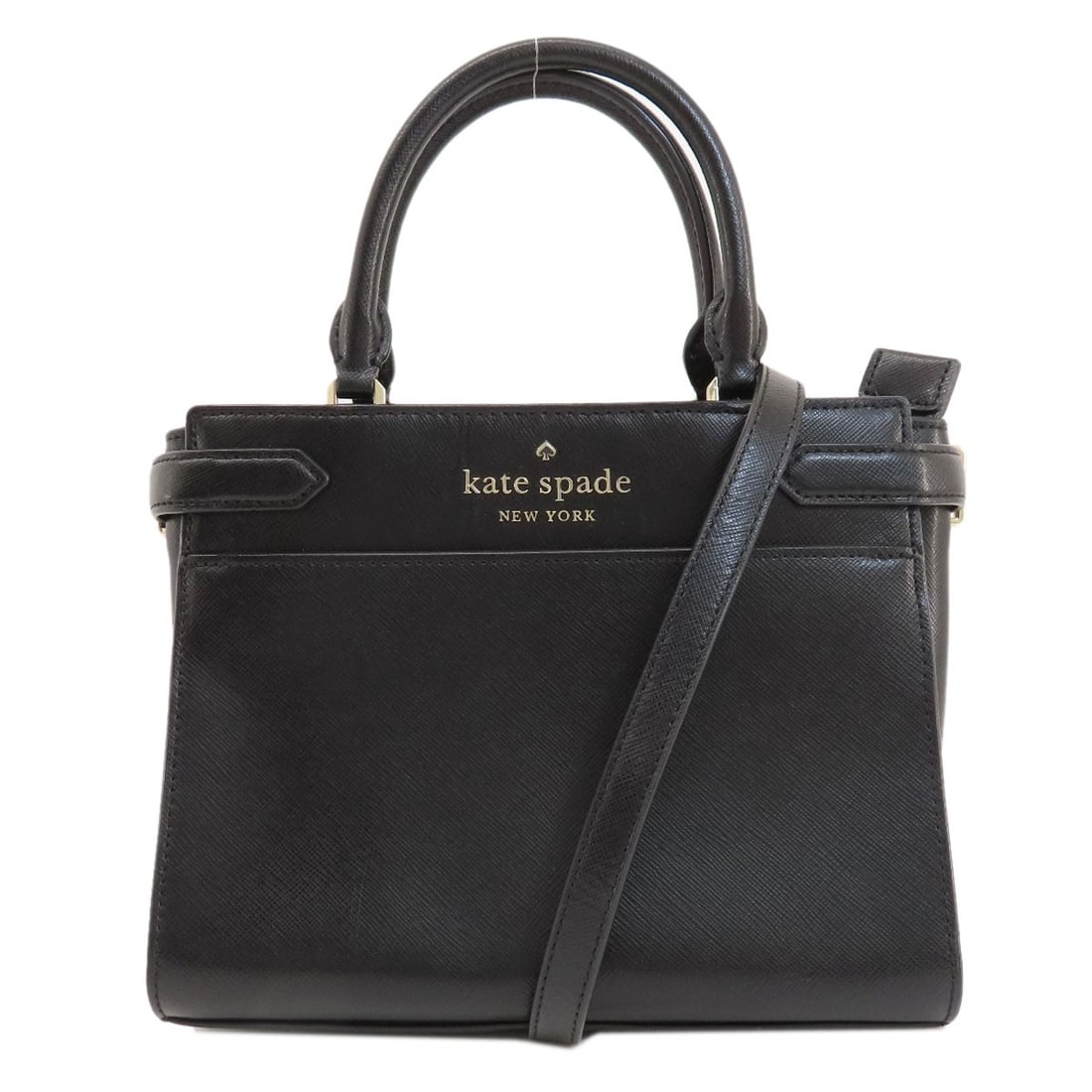 PVC kate spade Logo 2WAY Handbag: PVC kate spade Logo 2WAY Handbag Make a statement with this sleek and modern kate spade handbag, crafted from durable PVC that gives it a chic, edgy vibe. The iconic 2WAY design allows for effortless