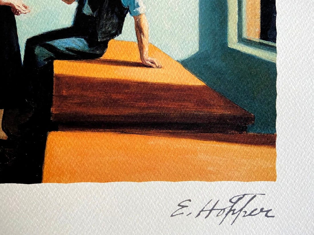 Lithograph Edward Hopper - 8