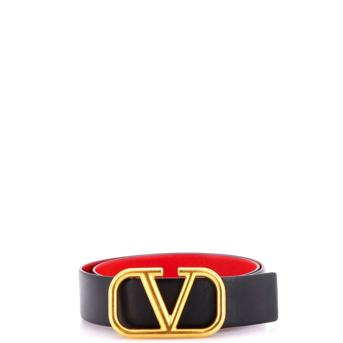 Wide Valentino Garavani VLogo Belt Leather: Wide Valentino Garavani VLogo Belt Leather Elevate your style with the iconic Valentino Garavani VLogo Belt Leather, boasting a sleek black exterior and bold red interior accents. The wide 1.5" leathe