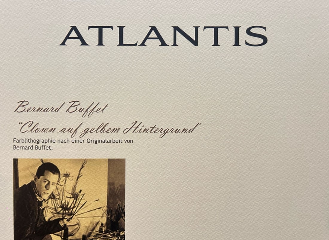 Lithograph Bernard Buffet - 9