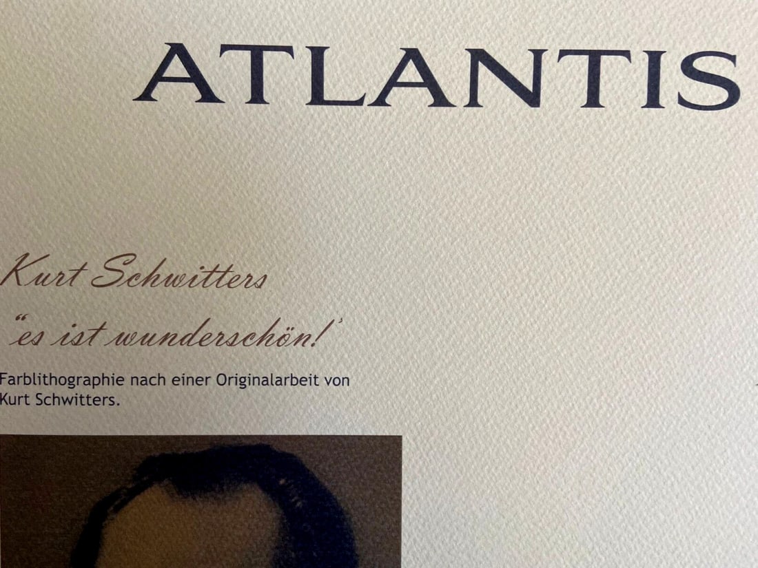 Numbered Kurt Schwitters - 9