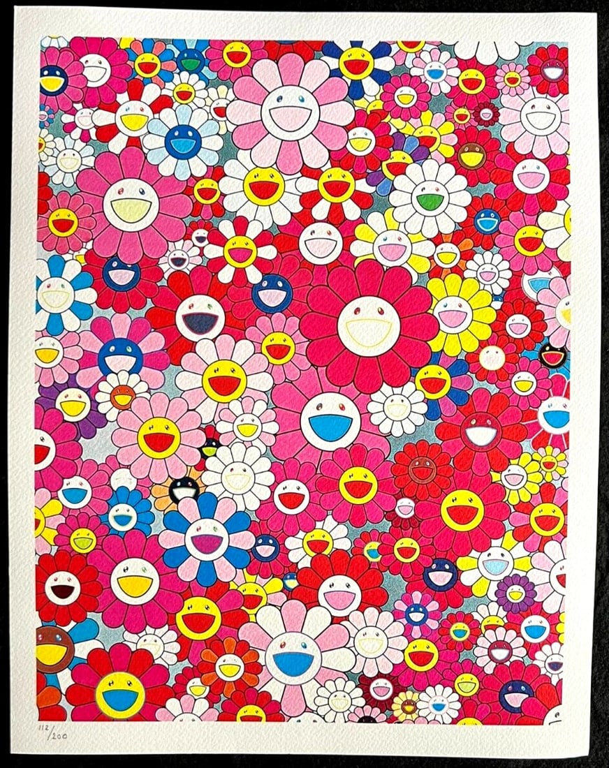 Museum Takashi Murakami Lithograph Mori Art: Museum Takashi Murakami Lithograph Mori Art Experience the vibrant world of Takashi Murakami with this rare and unique lithograph print, created by the renowned artist in collaboration with the Mori A