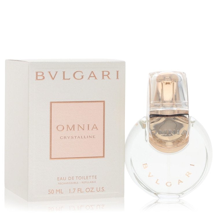 Spray Omnia Crystalline Perfume By Bvlgari Eau De Toilette Refillable: Spray Omnia Crystalline Perfume By Bvlgari Eau De Toilette Refillable Experience the timeless elegance of Bvlgari with their iconic Omnia Crystalline perfume, now available in refillable form. This 1.