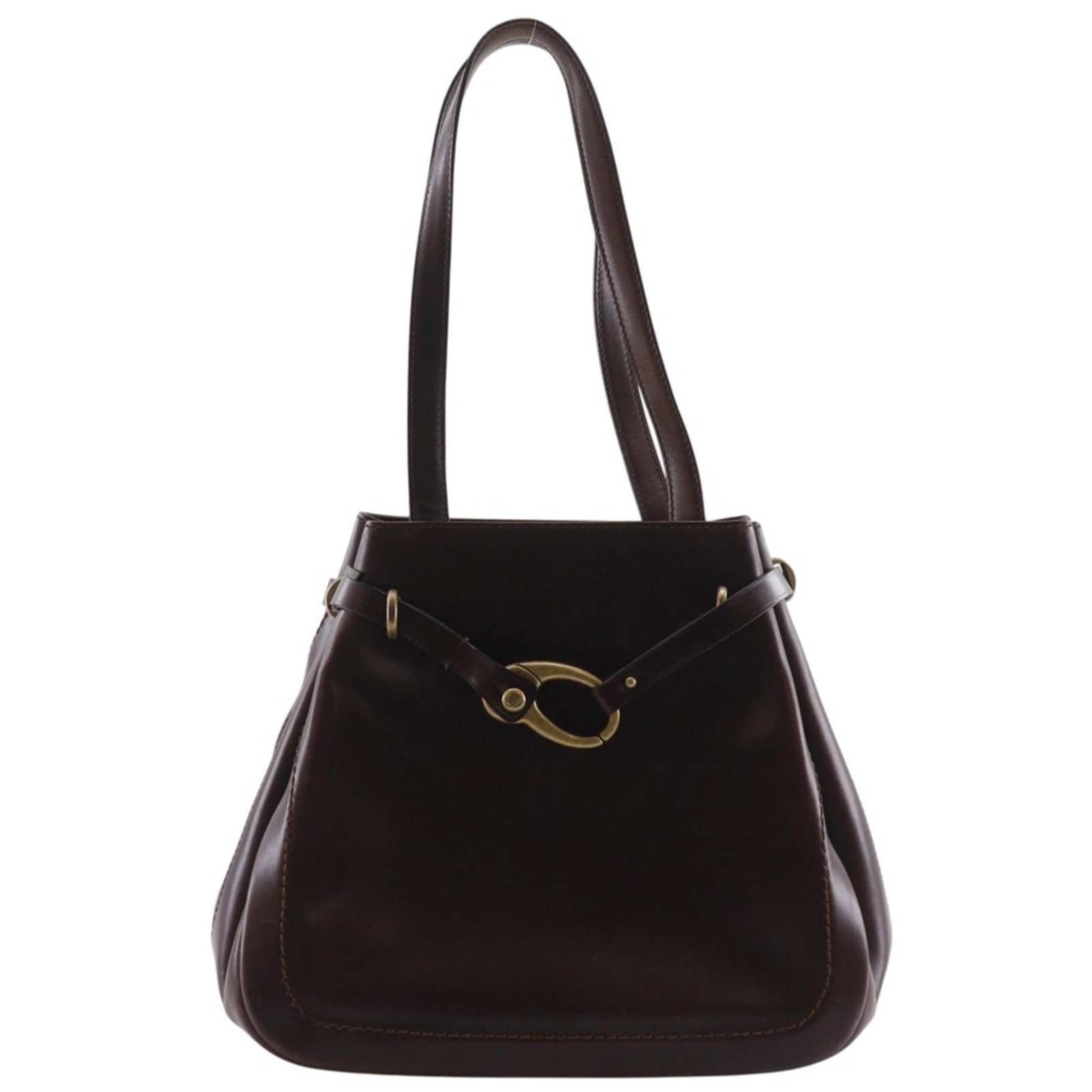 Bally Leather Tote Bag: Bally Leather Tote Bag A timeless Bally leather tote bag in rich brown, perfect for adding a touch of sophistication to your daily routine. With its classic design and high-quality leather constructio