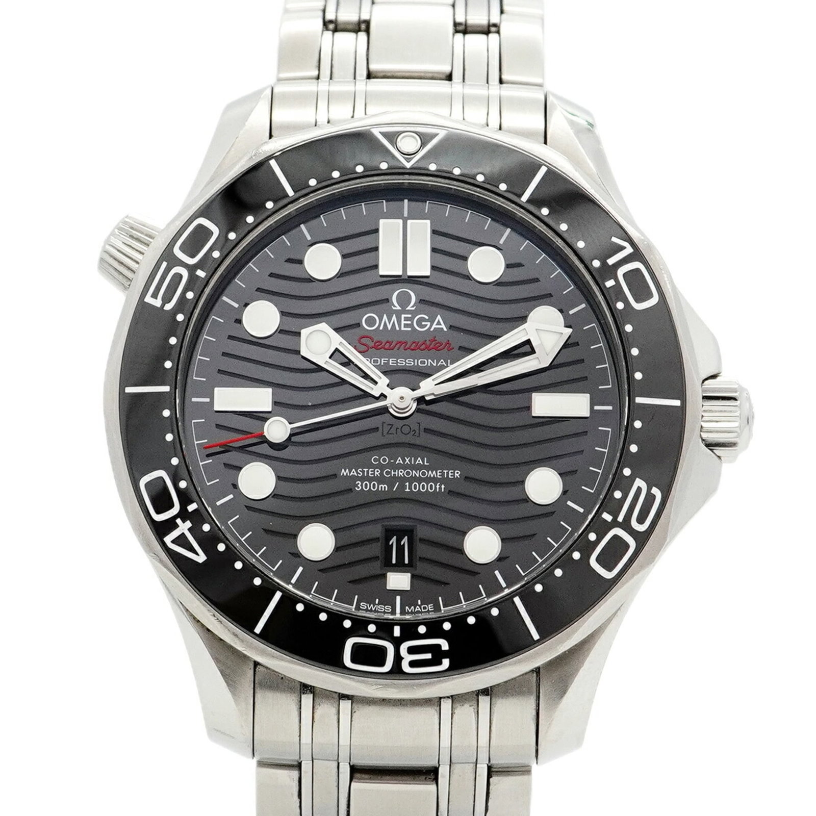 Wristwatch Omega: Wristwatch Omega A sleek and timeless Omega wristwatch, this 42mm stainless steel timepiece boasts a classic black dial and durable construction, making it perfect for everyday wear. With its iconic d