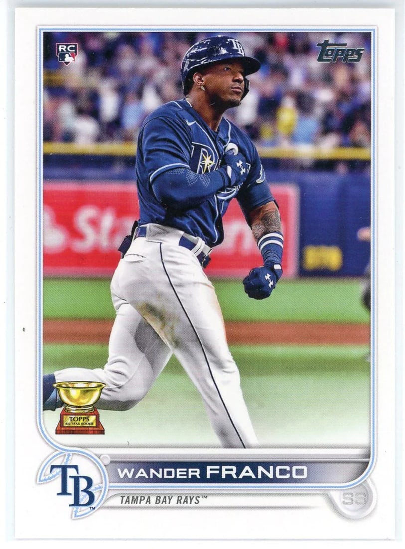 #215 Wander Franco 2022 Topps Series 1 Rookie Card: #215 Wander Franco 2022 Topps Series 1 Rookie Card Get ready to collect a piece of baseball history with the 2022 Topps Series 1 Rookie Card of Wander Franco, #215. As one of the most highly anticipat