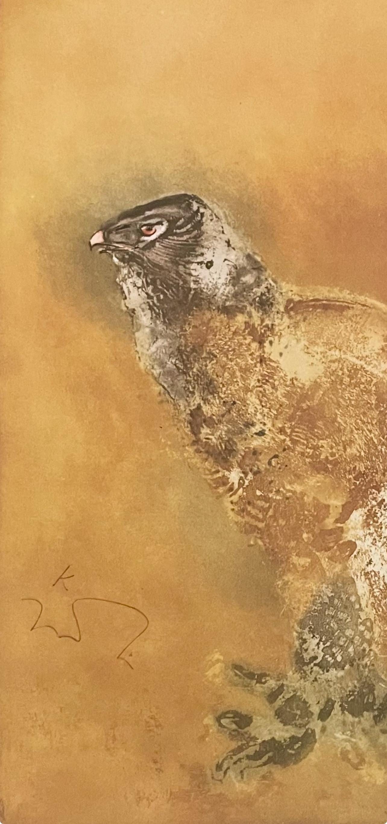 Original Edition Offset Lithograph - Kaiko Moti - Eagle - 2