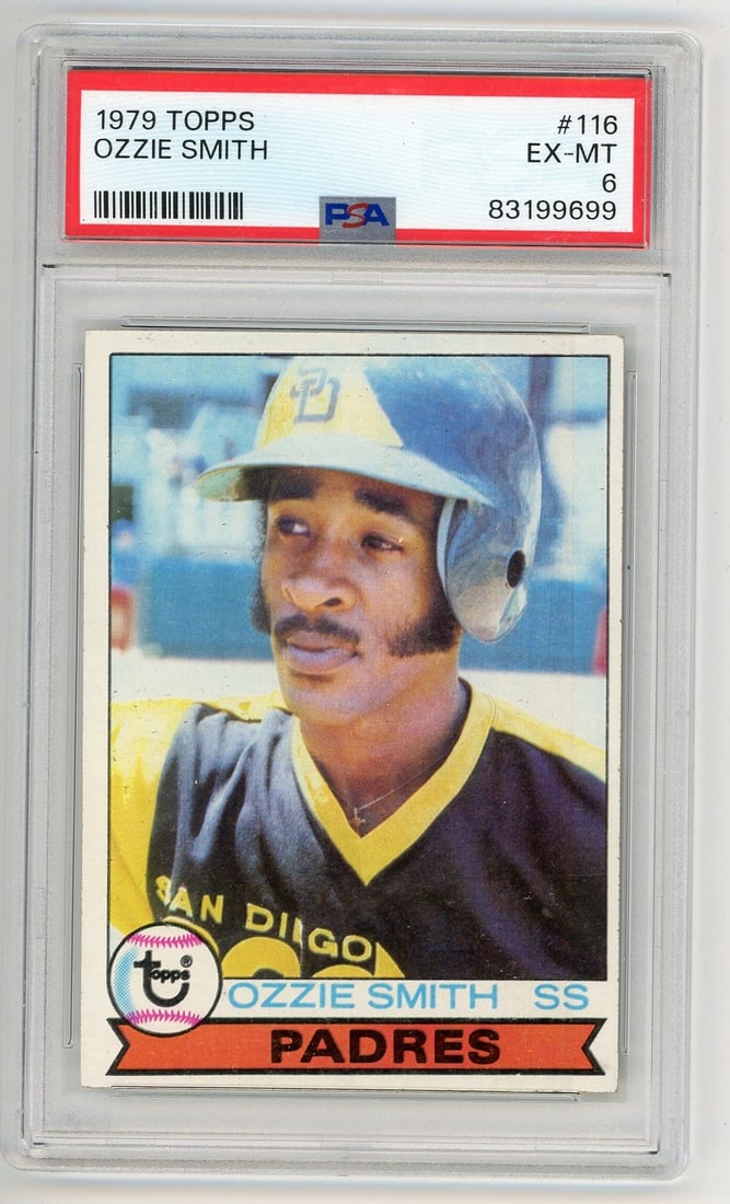 6 Ozzie Smith 1979 Topps #116 PSA (1 of 1)