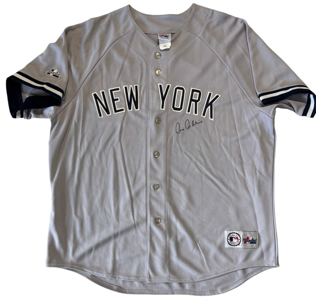 Chris Chambliss Authentic Majestic Autographed Jersey: Chris Chambliss Authentic Majestic Autographed Jersey Get ready to relive the magic of Chris Chambliss' playing days with his authentic, autographed Majestic jersey! This XXL jersey boasts an impressi