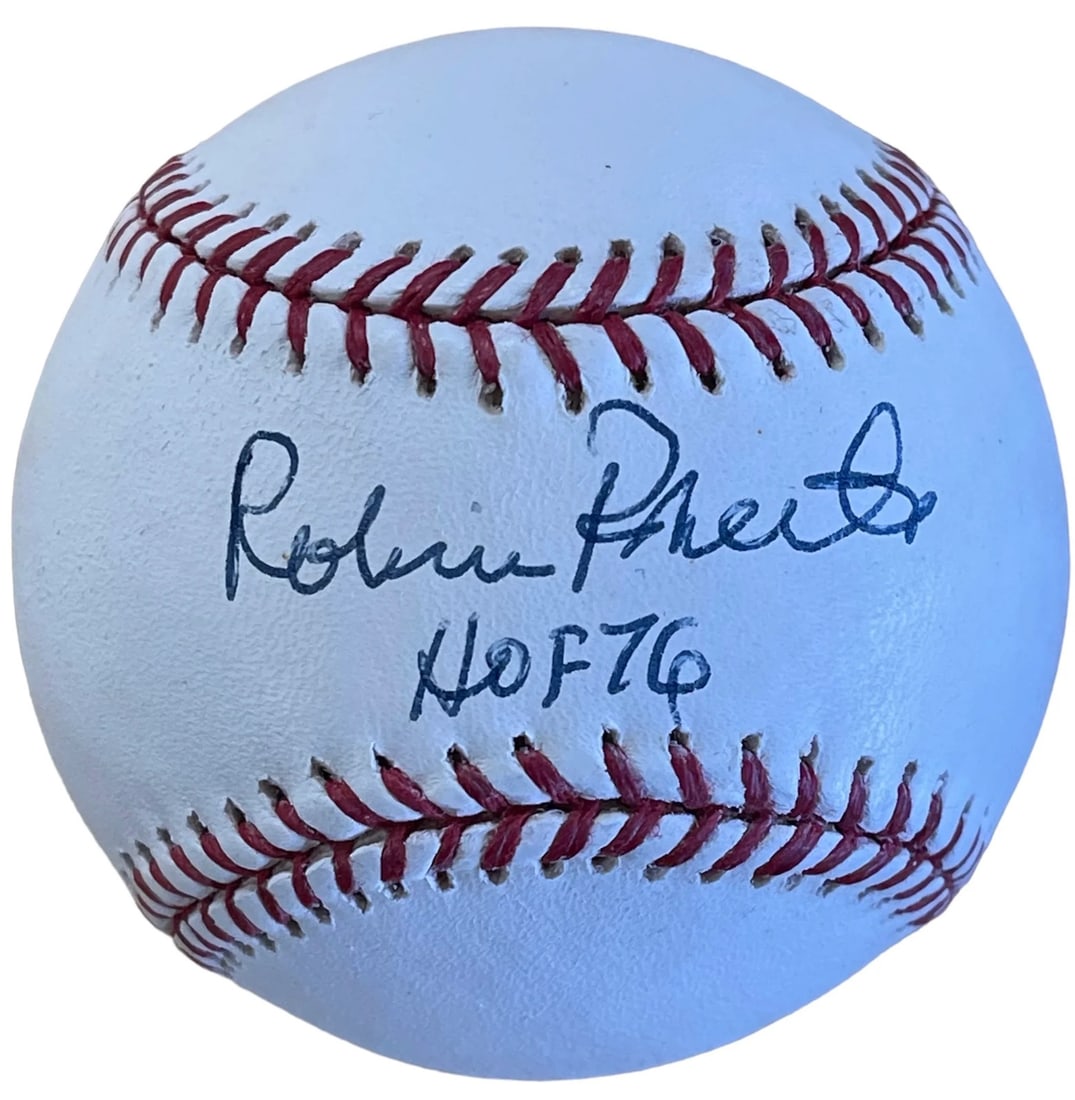(JSA) Robin Roberts Autographed Official Major League Baseball: (JSA) Robin Roberts Autographed Official Major League Baseball Get ready to relive the magic of baseball history with this incredible autographed official Major League Baseball, signed by the legendar