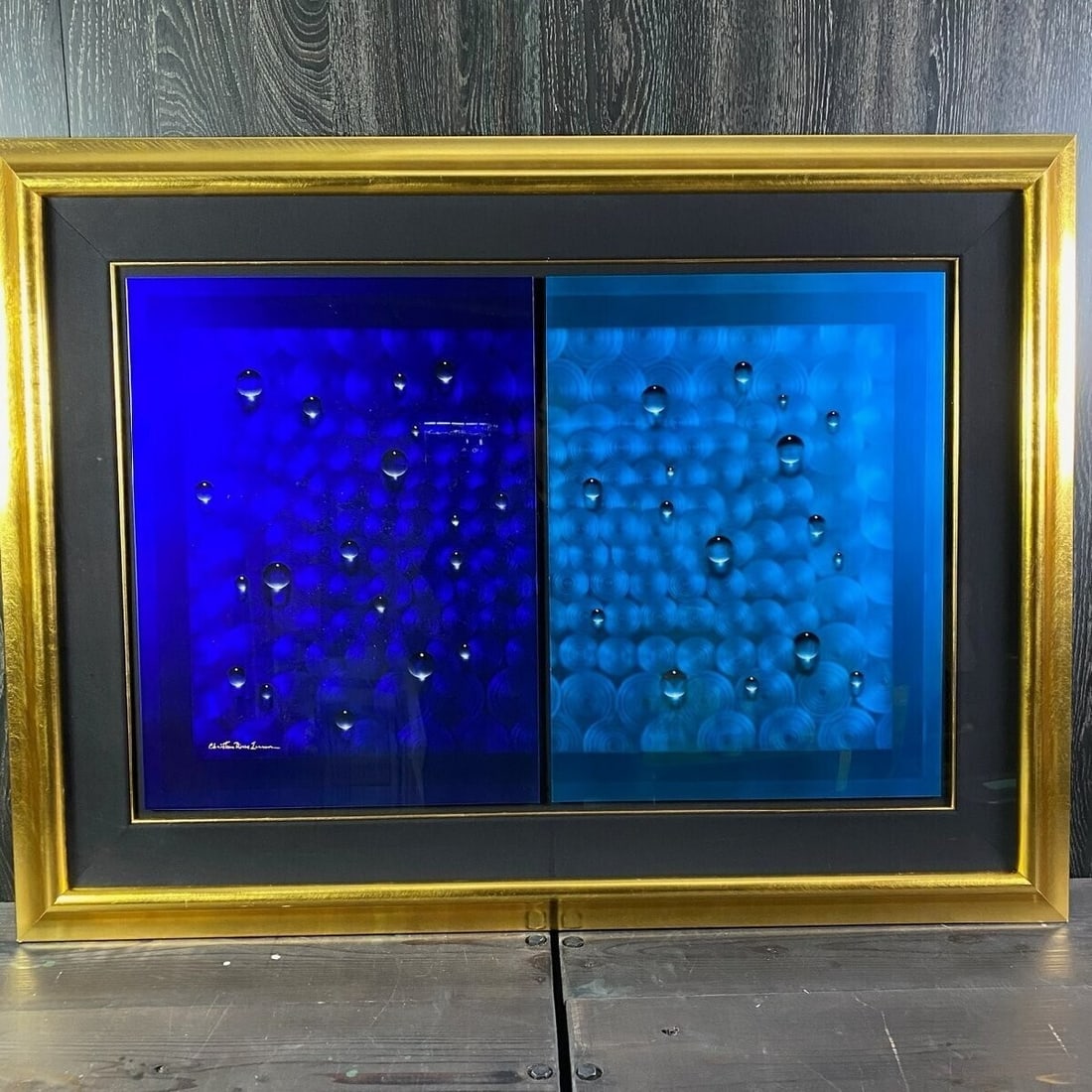 COA Christian Riese Lassen Unique Works Metal Essence Signed Original Painting: COA Christian Riese Lassen Unique Works Metal Essence Signed Original Painting Experience the captivating world of Christian Riese Lassen's unique 3D fantasy art, brought to life in this stunning meta