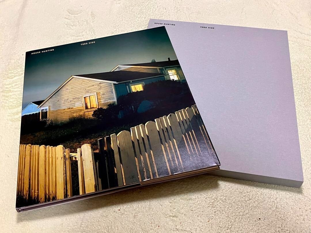Todd Hido: House Hunting (ED250) Signed Nazraeli Press 2019 HC with Slipcase: Todd Hido: House Hunting (ED250) Signed Nazraeli Press 2019 HC with Slipcase Experience the intimate world of Todd Hido with House Hunting, a stunning photography book that showcases his unique vision