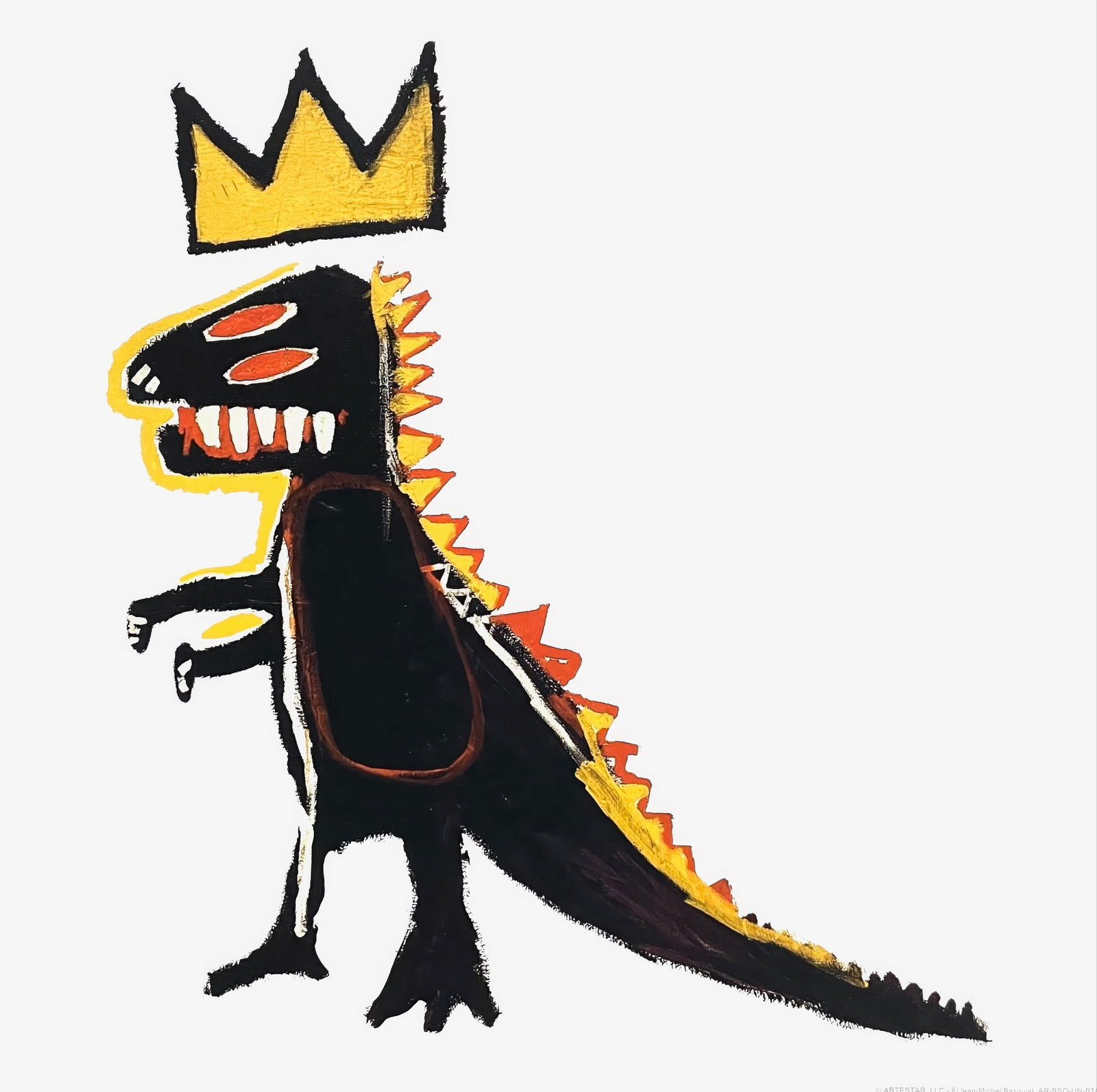 Jean-Michel Basquiat Official Archival Pigment Print - Pez Dispenser: Jean-Michel Basquiat Official Archival Pigment Print - Pez Dispenser Own a unique piece of art history with this stunning Jean-Michel Basquiat archival pigment print, licensed by Artestar and publishe