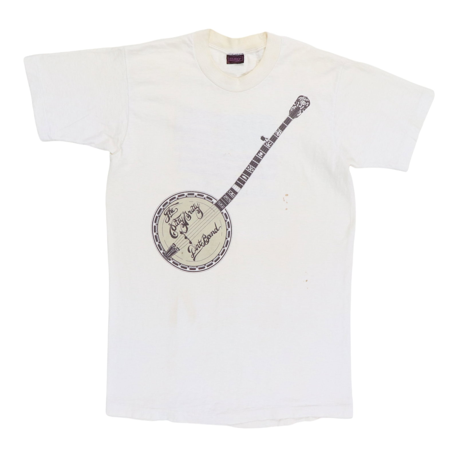 Nitty Gritty Dirt Band Stars & Stripes 1974 Shirt: Nitty Gritty Dirt Band Stars & Stripes 1974 Shirt Get ready to rock out in style with this iconic 1974 Nitty Gritty Dirt Band Stars & Stripes shirt! Featuring front and back graphics, this vintage tee