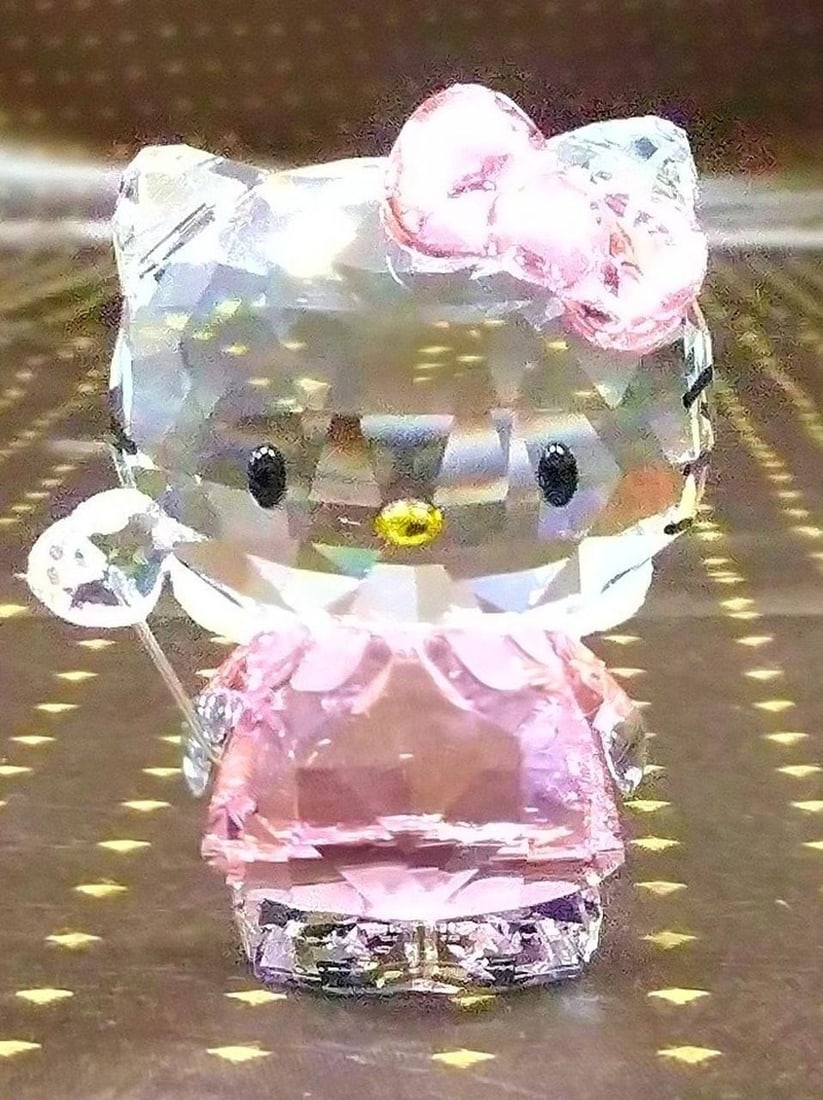 Swarovski Hello Kitty Fairy Crystal Glass Figurine - Limited Edition Collectible: Swarovski Hello Kitty Fairy Crystal Glass Figurine - Limited Edition Collectible This listing features Swarovski Hello Kitty Fairy Crystal Glass Figurine - Limited Edition Collectible. Item specifics