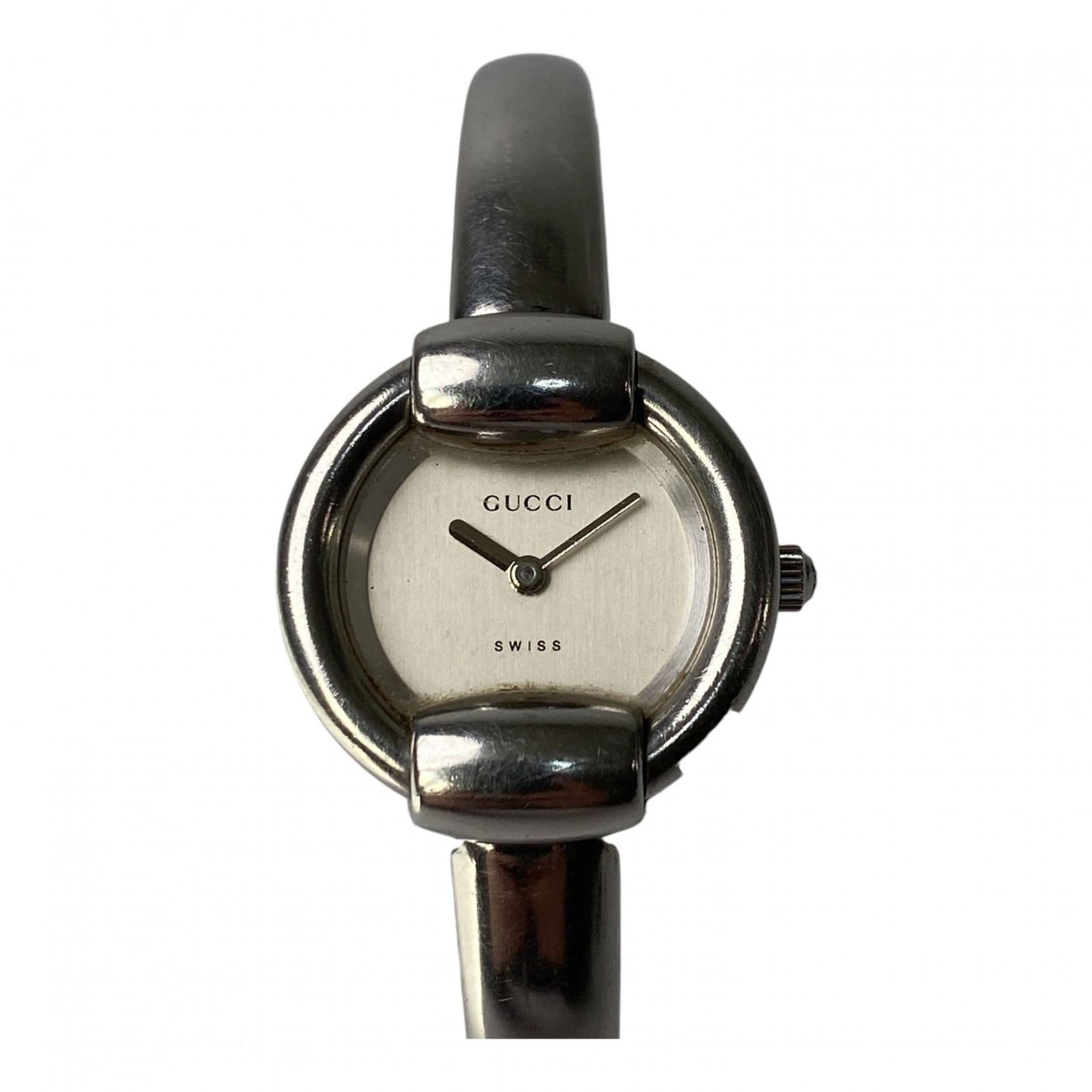 Wristwatch Gucci: Wristwatch Gucci A sleek and sophisticated Gucci wristwatch, crafted from durable stainless steel, boasts a classic 23mm case diameter that suits a range of wrist sizes. With its understated elegance