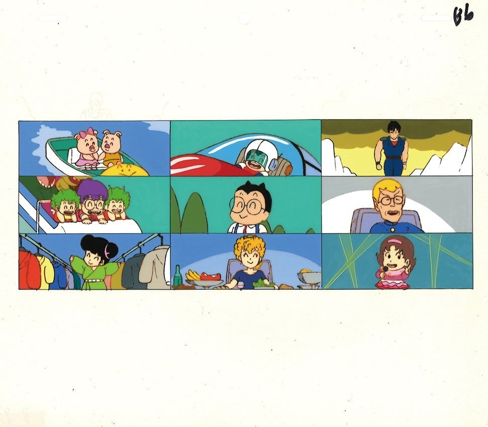 JP Akira Toriyama Cel animation Dr Slump Arale-chan Hurry Dream City Megapolis: JP Akira Toriyama Cel animation Dr Slump Arale-chan Hurry Dream City Megapolis A rare and vibrant piece of anime history, this JP Akira Toriyama cel animation is a stunning representation of the belov