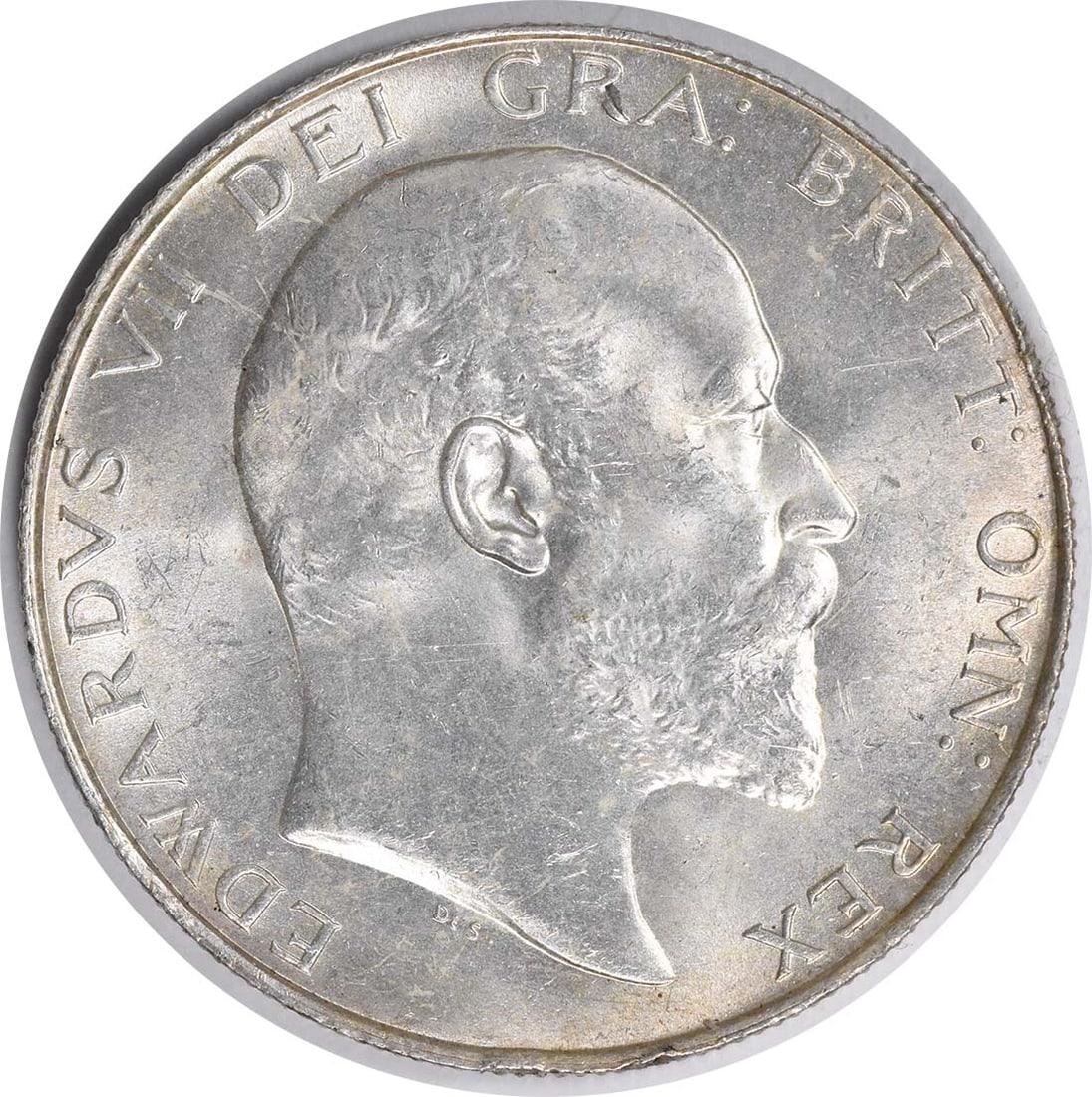 Great Britain 1910 Half Crown - Choice BU KM802: Great Britain 1910 Half Crown - Choice BU KM802 A rare and beautiful piece of British history, the 1910 Great Britain Half Crown is an exceptional addition to any coin collection. Made from sterling