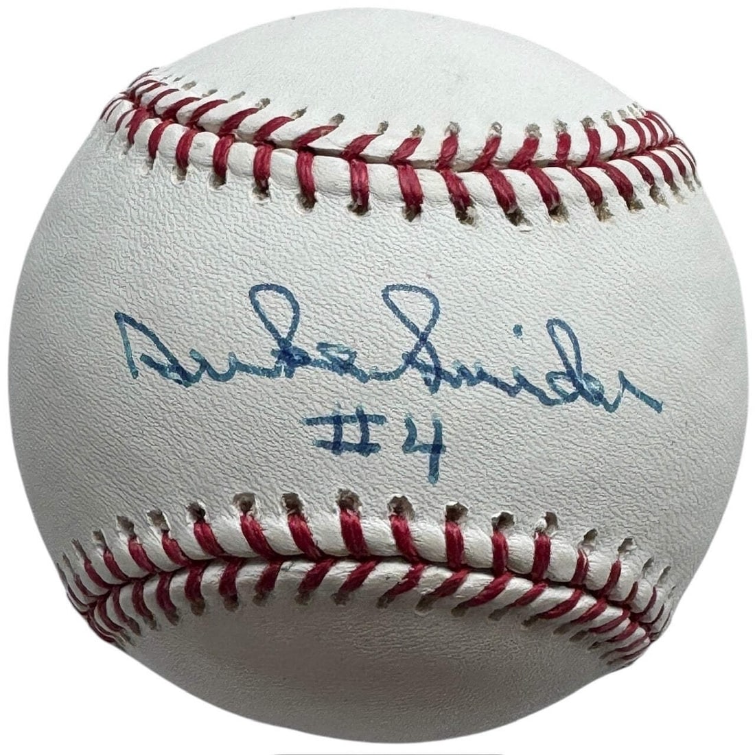 (MAB) Duke Snider Autographed Official Major League Baseball: (MAB) Duke Snider Autographed Official Major League Baseball Get ready to relive the magic of Duke Snider's storied career with this authentic, autographed Major League Baseball. Signed in blue pen ac