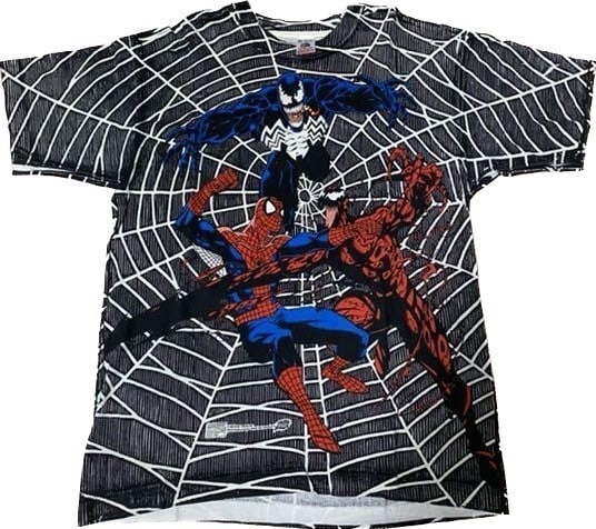 vintage VTG 1993 Spider-Man Marvel Venom Carnage T-shirt XL Rare Comic Images: vintage VTG 1993 Spider-Man Marvel Venom Carnage T-shirt XL Rare Comic Images Rarity alert! This vintage 1993 Comic Images T-shirt is a true gem for any Spider-Man fan, boasting iconic images of Venom