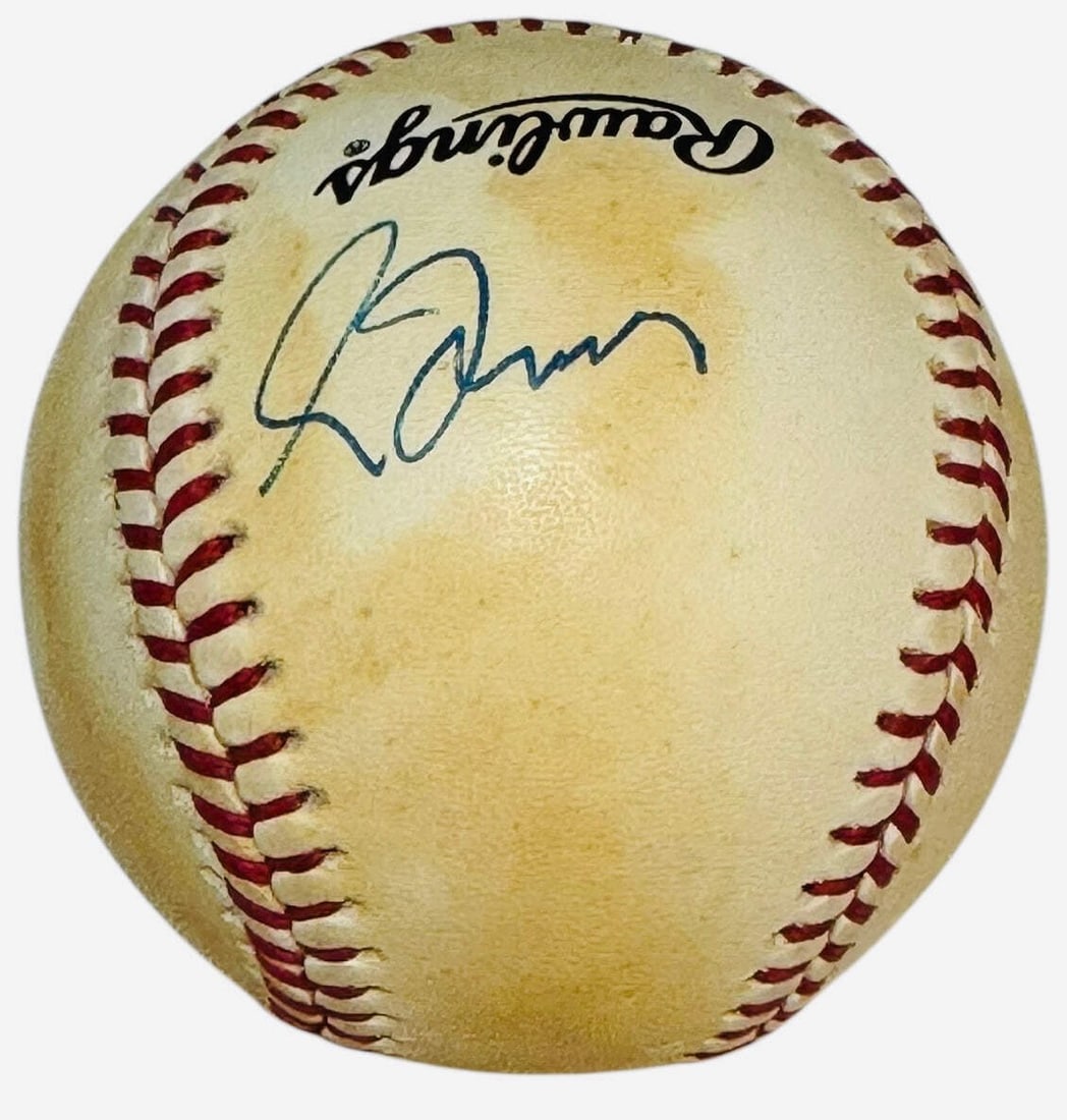 (JSA) Greg Maddux Autographed Official National League Baseball: (JSA) Greg Maddux Autographed Official National League Baseball Experience the mastery of one of baseball's greatest pitchers with this autographed official National League Baseball, signed by Greg Ma