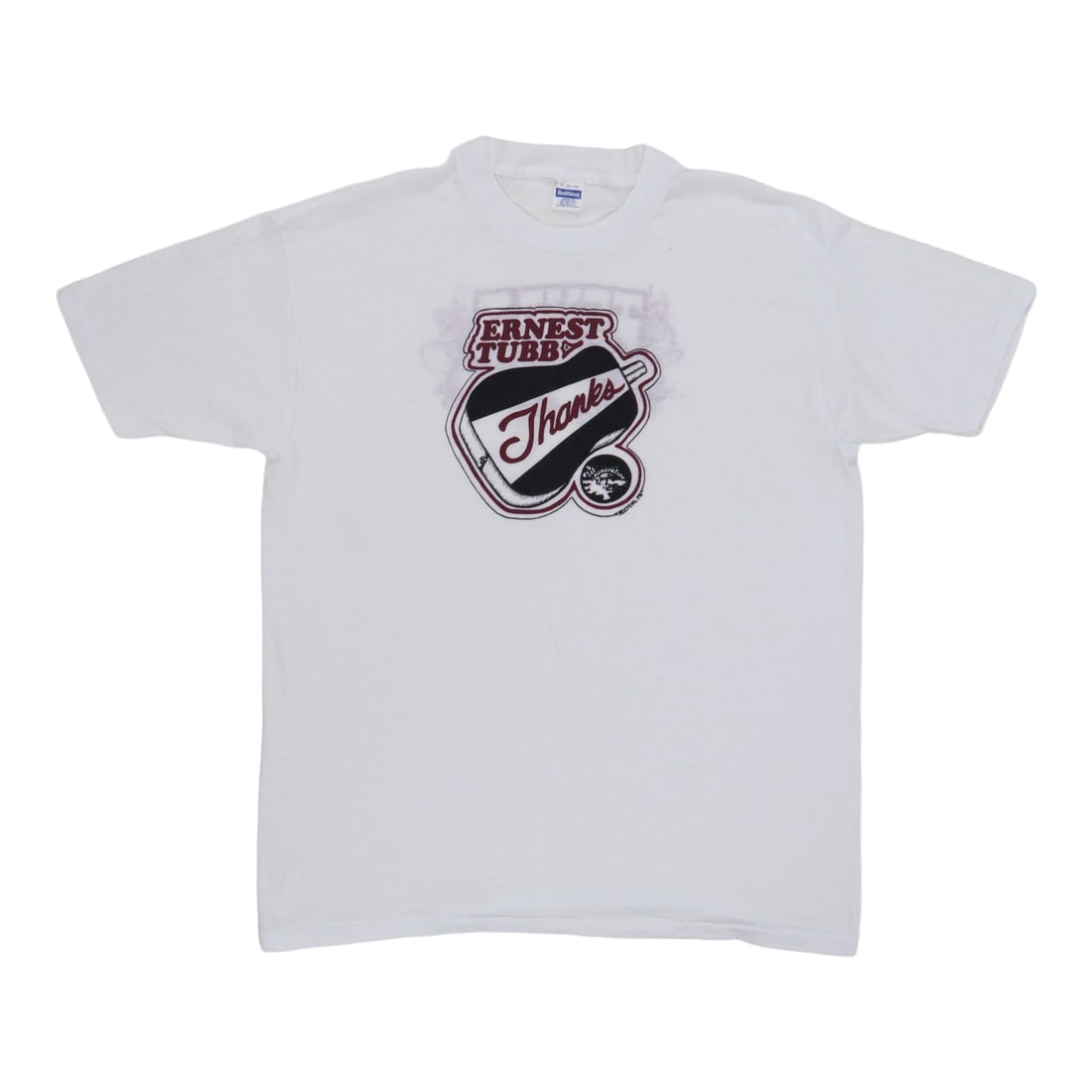 Shirt 1979 Ernest Tubb 1st Generation: Shirt 1979 Ernest Tubb 1st Generation Get ready to rock with this authentic 1979 vintage Ernest Tubb 1st Generation shirt, featuring bold front and back graphics that scream classic country style. Mad