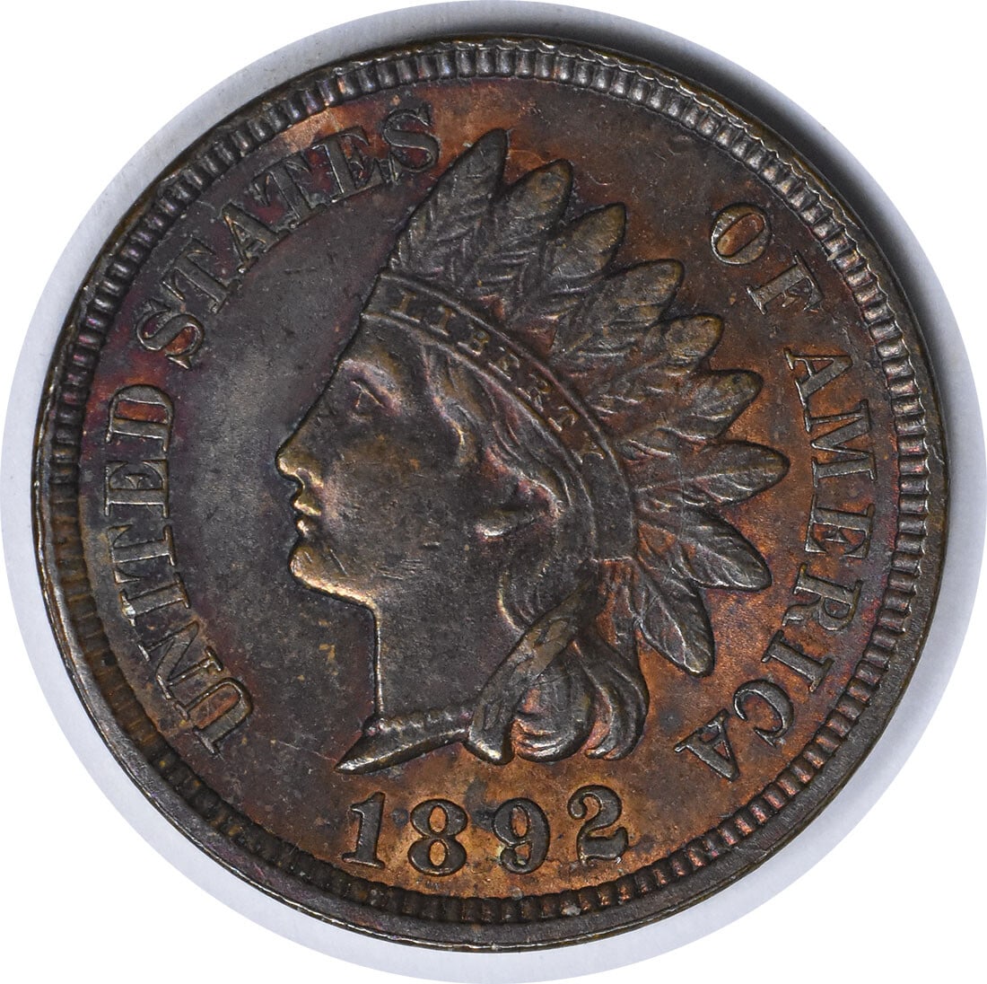 Uncertified 1892 Indian Cent DDR S-4 Choice BU: Uncertified 1892 Indian Cent DDR S-4 Choice BU Experience the charm of the 1892 Indian Head Cent, one of the most iconic designs in American coinage. This uncirculated choice BU specimen boasts except