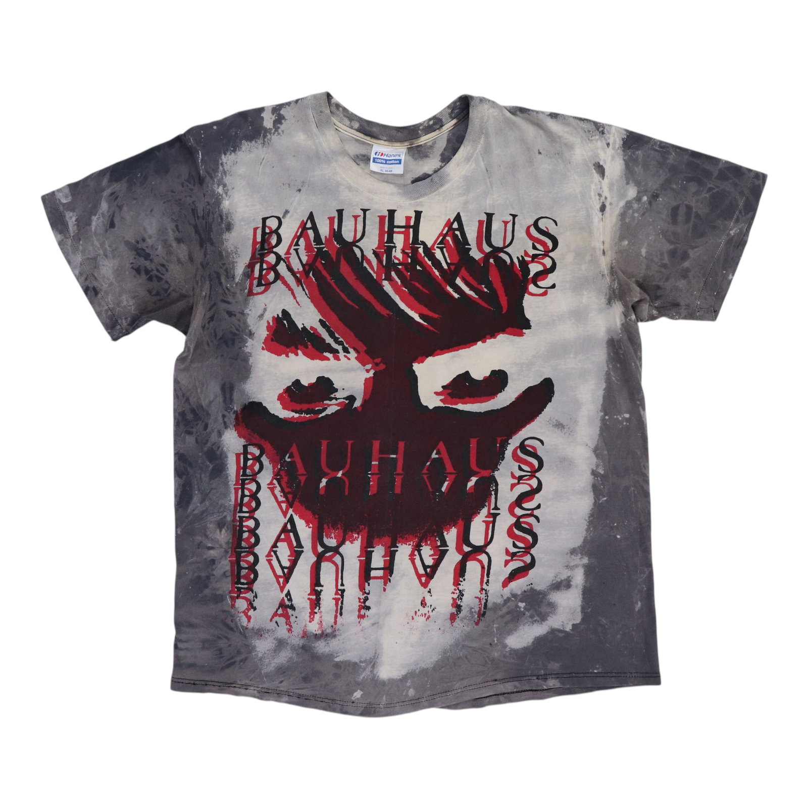 Shirt 1980s Bauhaus Mosquitohead: Shirt 1980s Bauhaus Mosquitohead Get ready to rep the iconic 80s Bauhaus style with this vintage Mosquitohead shirt, boasting a classic black design that's still totally rad today. Measuring in at 22"