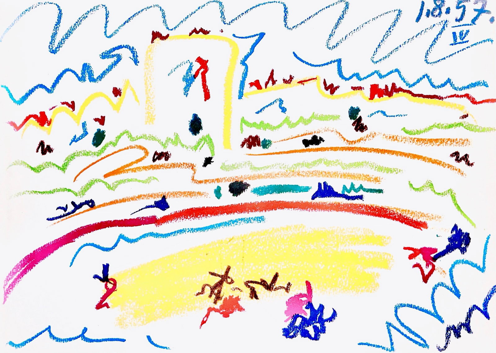 Pablo Picasso, 'Toros y Toreros' Lithograph, Bloch 1276 & Czwiklitzer 23: Pablo Picasso, 'Toros y Toreros' Lithograph, Bloch 1276 & Czwiklitzer 23 A rare opportunity to own a piece of art history, Pablo Picasso's 'Toros y Toreros' lithograph is a stunning example of the art