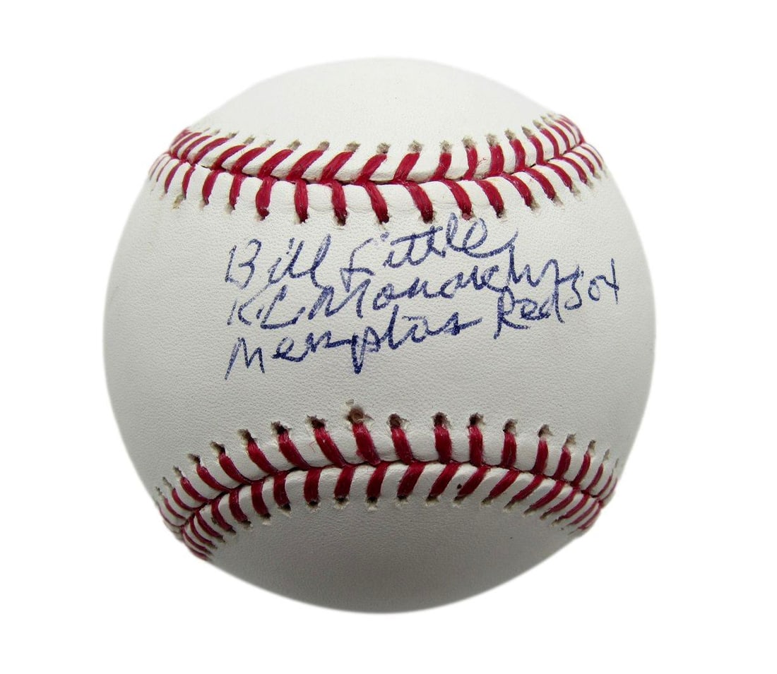 DNA Bill Little Signed/ Inscr OML Baseball Negro League Memphis Red Sox PSA/: DNA Bill Little Signed/ Inscr OML Baseball Negro League Memphis Red Sox PSA/ Get ready to own a piece of baseball history with this incredible DNA authenticated, signed baseball by Bill Little, a lege