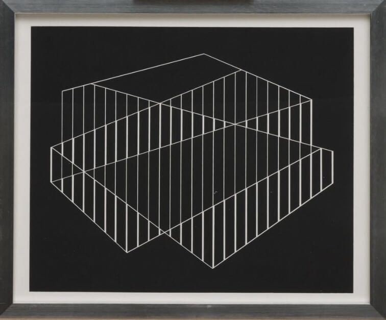 Josef Albers Framed Articulation Serigraph Abstract Art Print: Josef Albers Framed Articulation Serigraph Abstract Art Print Experience the abstract beauty of Josef Albers' iconic Articulation Serigraph, a masterpiece of modern art that showcases the artist's inn