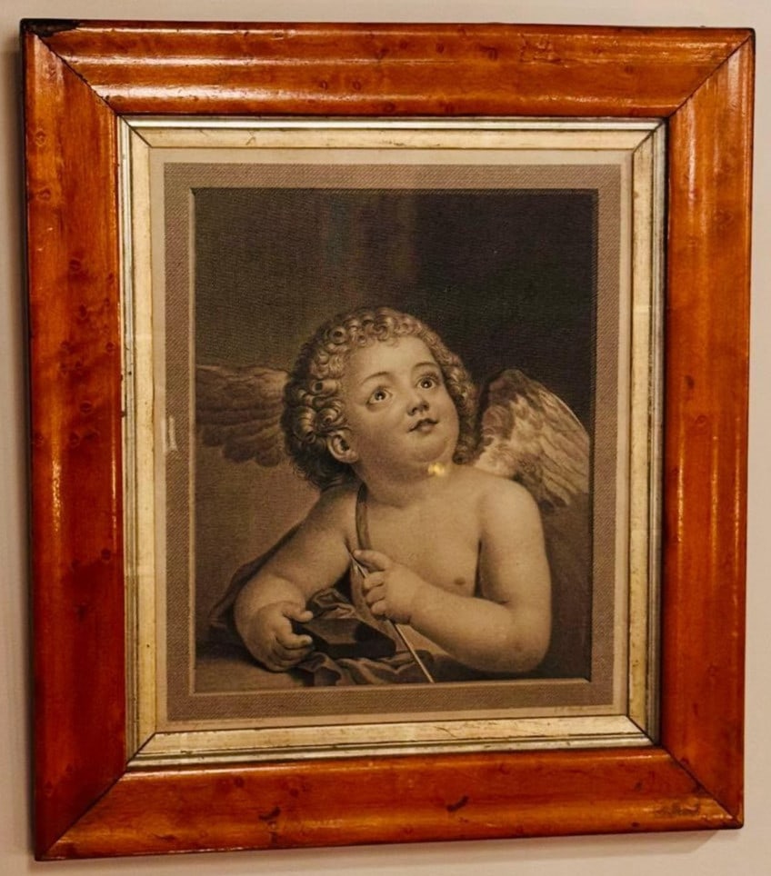 Print 1790 J.F. Bause Engraving After A.R. Mengs Little Cupid Original Antique: Print 1790 J.F. Bause Engraving After A.R. Mengs Little Cupid Original Antique Exceptional Print 1790 Bause Engraving After available for auction. Review complete item specifications below for detaile