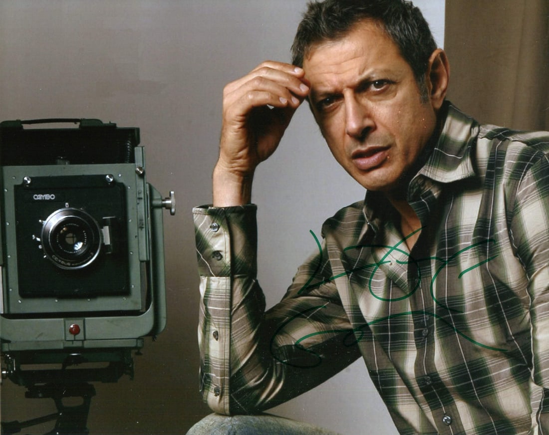 Photo Jeff Goldblum Autographed 8x10 (1 of 1)