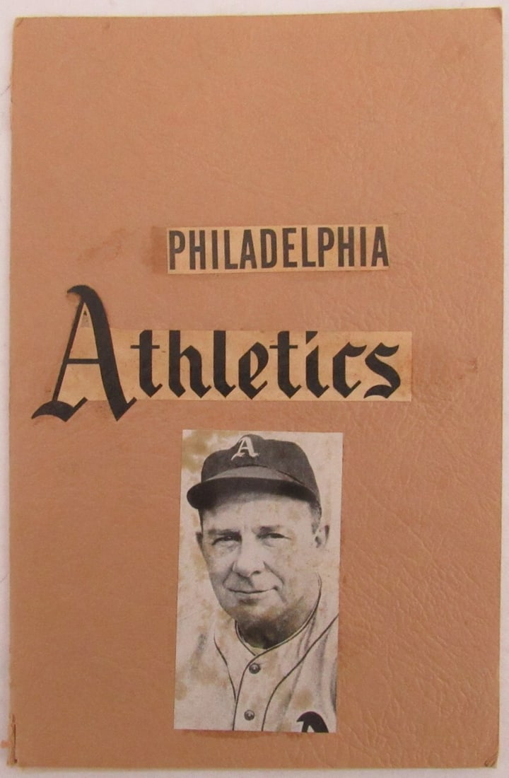 158194 1951 Philadelphia A's Athletics Scrapbook 21 Autographs Signed Photos: 158194 1951 Philadelphia A's Athletics Scrapbook 21 Autographs Signed Photos Get ready to relive the rich history of the Philadelphia Athletics with this rare 1951 scrapbook, featuring 21 authentic au