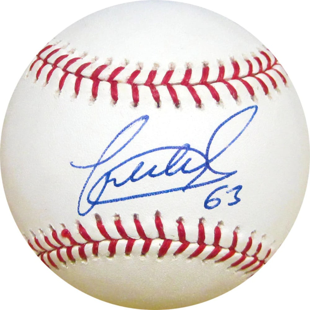 (Steiner) Jesus Montero Autographed Baseball: (Steiner) Jesus Montero Autographed Baseball Get ready to own a piece of baseball history with this autographed baseball by Jesus Montero, signed in blue across the iconic sweet spot of an official Ma