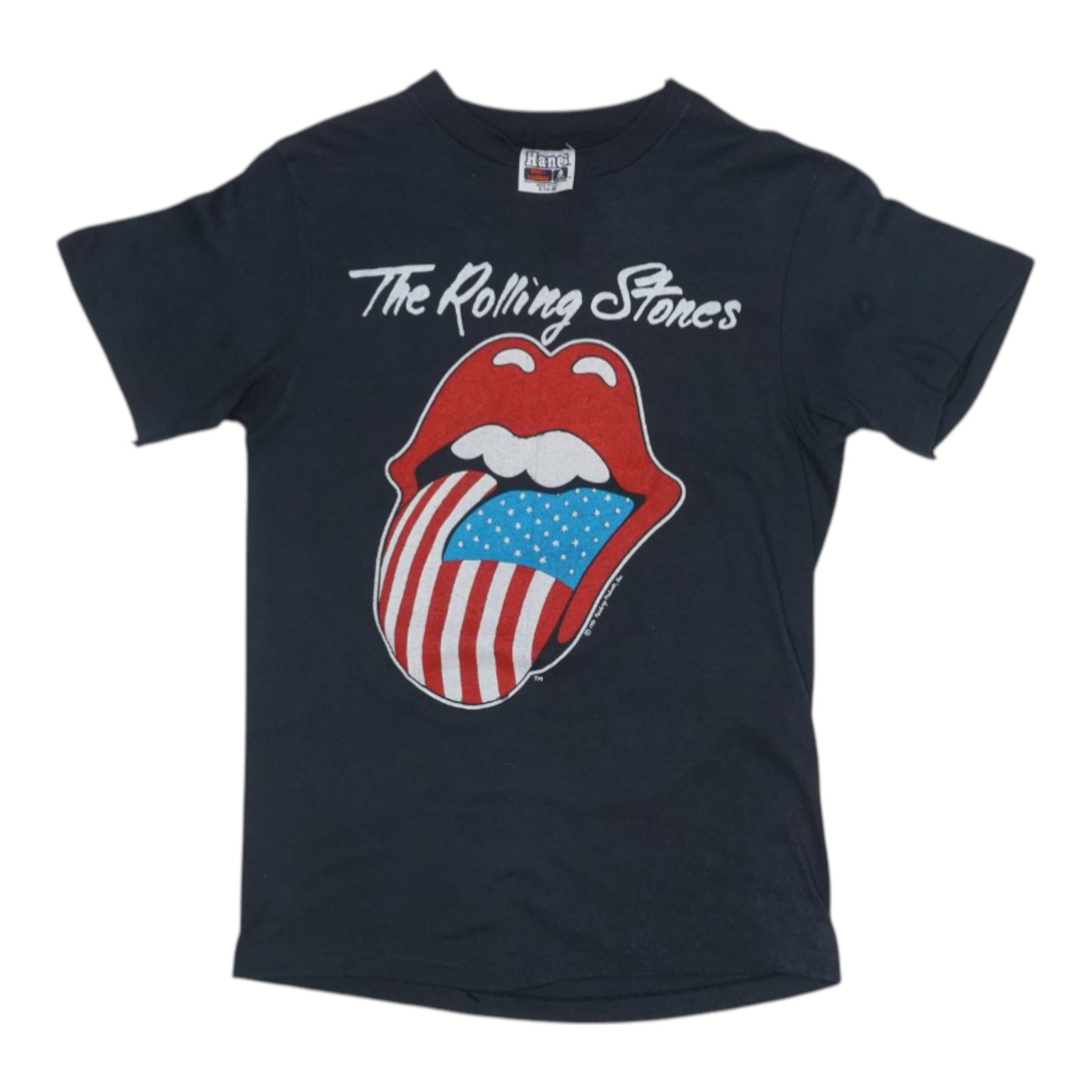 Rolling Stones 1981 North America Tour Shirt: Rolling Stones 1981 North America Tour Shirt Get ready to rock with this authentic 1981 Rolling Stones North America Tour Shirt, featuring bold front and back graphics that scream vintage cool. Made f