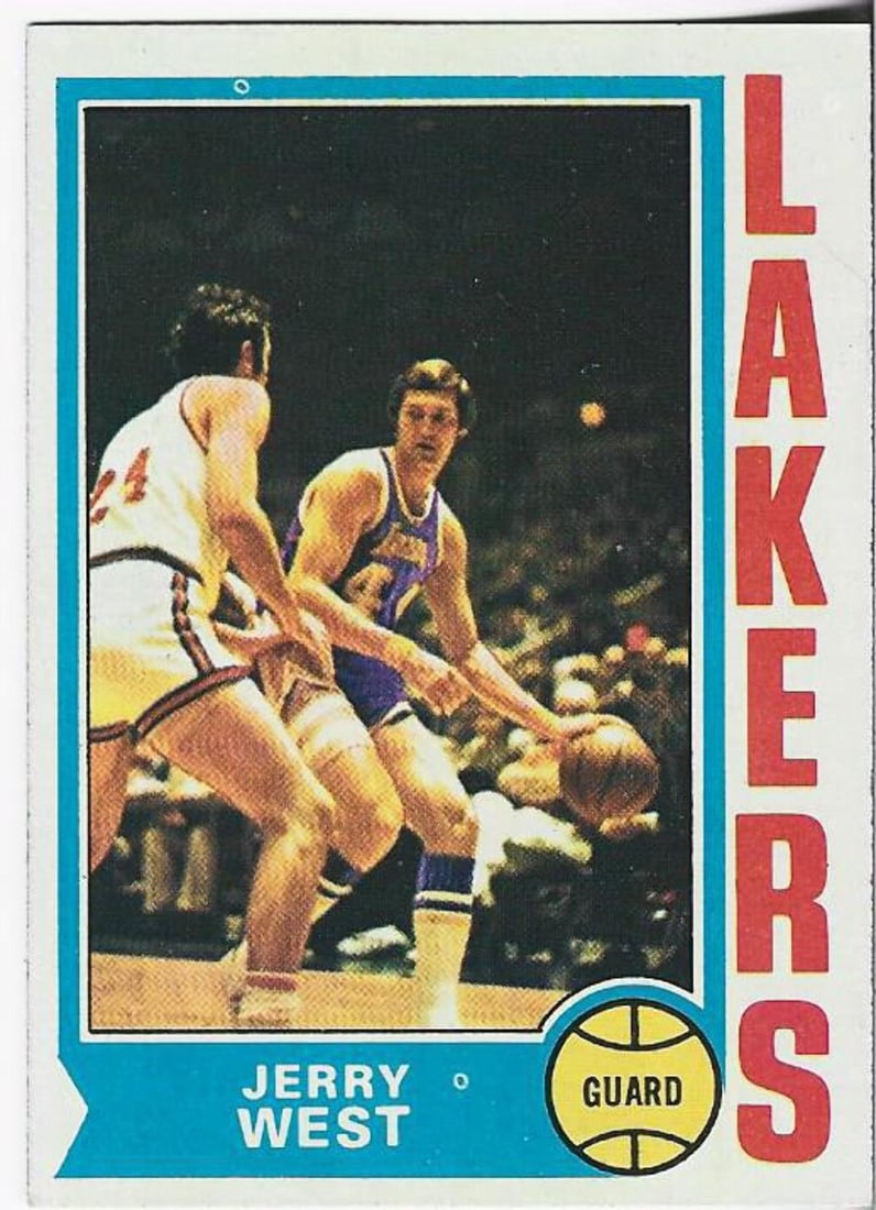 #176 Jerry West 1975-76 Topps Card: #176 Jerry West 1975-76 Topps Card Get ready to relive the magic of the 1970s with this iconic Jerry West 1975-76 Topps Card, graded #176. As one of the most recognizable figures in NBA history, West