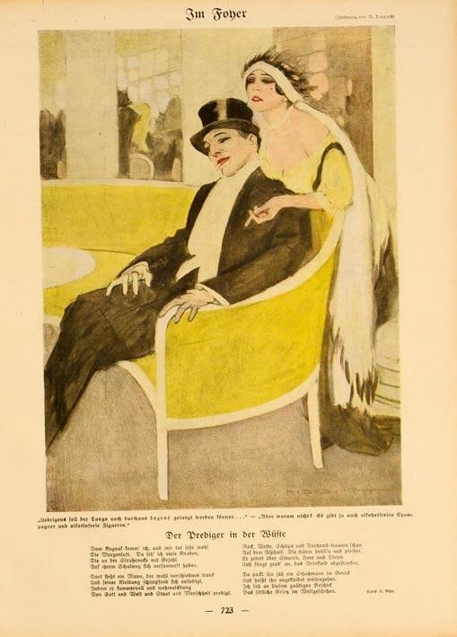 Original Simplicissimus 1913 By Dudovich Im Foner On Linen: Original Simplicissimus 1913 By Dudovich Im Foner On Linen Experience the elegance of Art Nouveau with this stunning 1913 Simplicissimus poster by Dudovich, printed on high-quality linen. Measuring ju