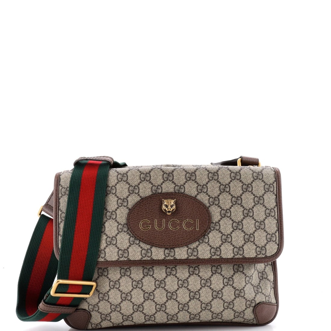Gucci Neo Vintage Flap Messenger GG Coated Canvas Medium (1 of 6)
