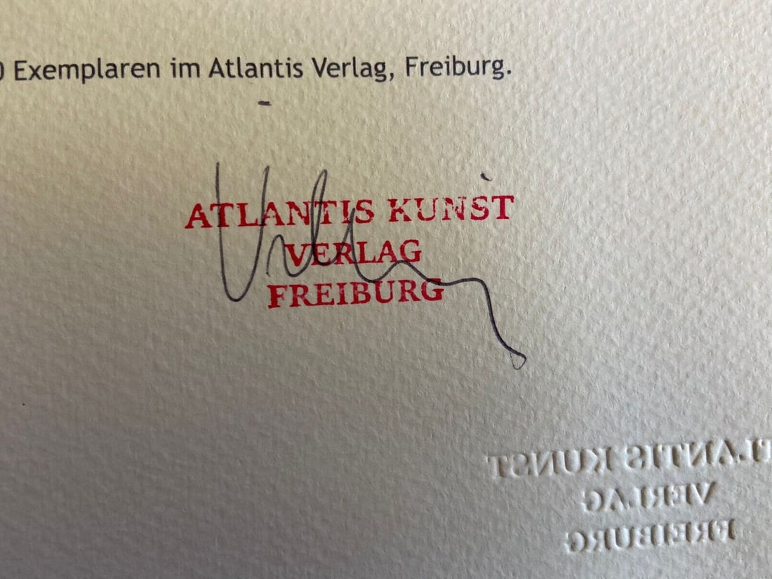 Kurt Schwitters lithograph - 12