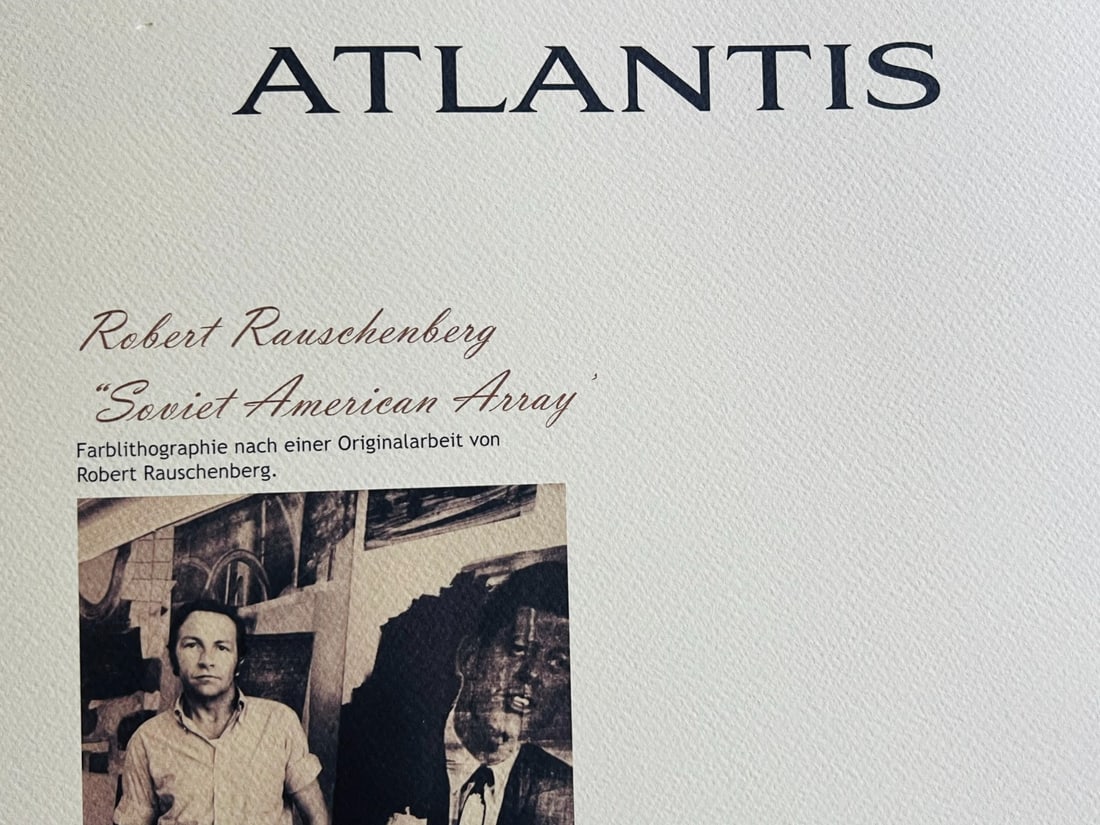 Robert Rauschenberg Lithograph Op Numbered - 11
