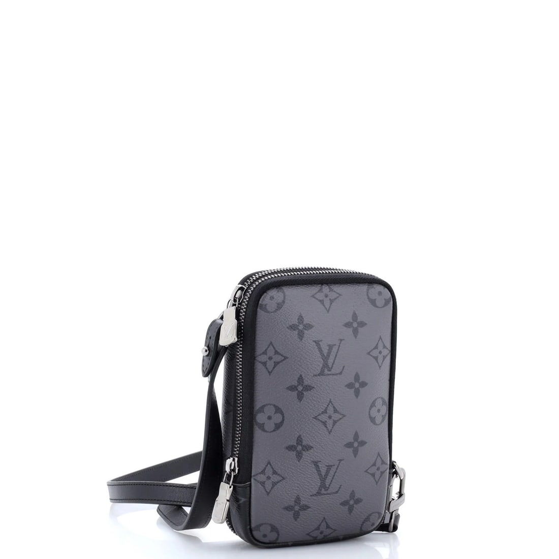 Louis Vuitton Eclipse Canvas Reverse Monogram Double Phone - 2