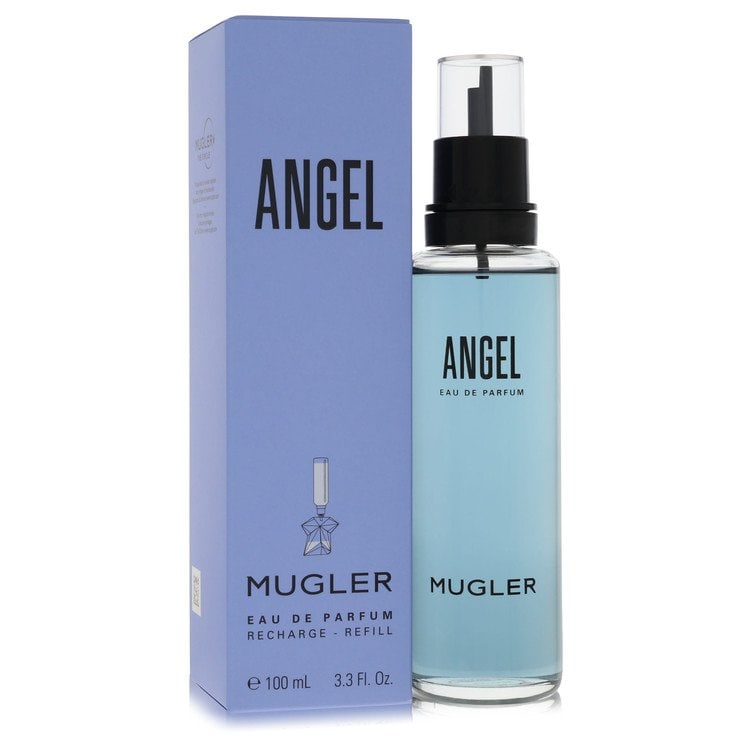 Thierry Mugler Angel Perfume By Eau De Parfum Refill: Thierry Mugler Angel Perfume By Eau De Parfum Refill Experience the iconic Thierry Mugler Angel perfume, now available in an eau de parfum refill. This 500g fragrance is perfect for those who want to