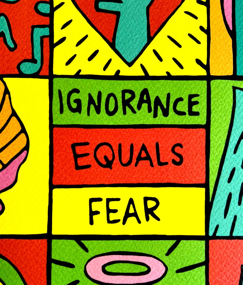 Keith Haring is a Lithograph. - 5