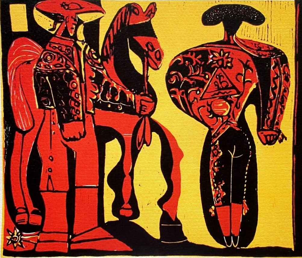 Pablo Picasso lithograph numbered - 3