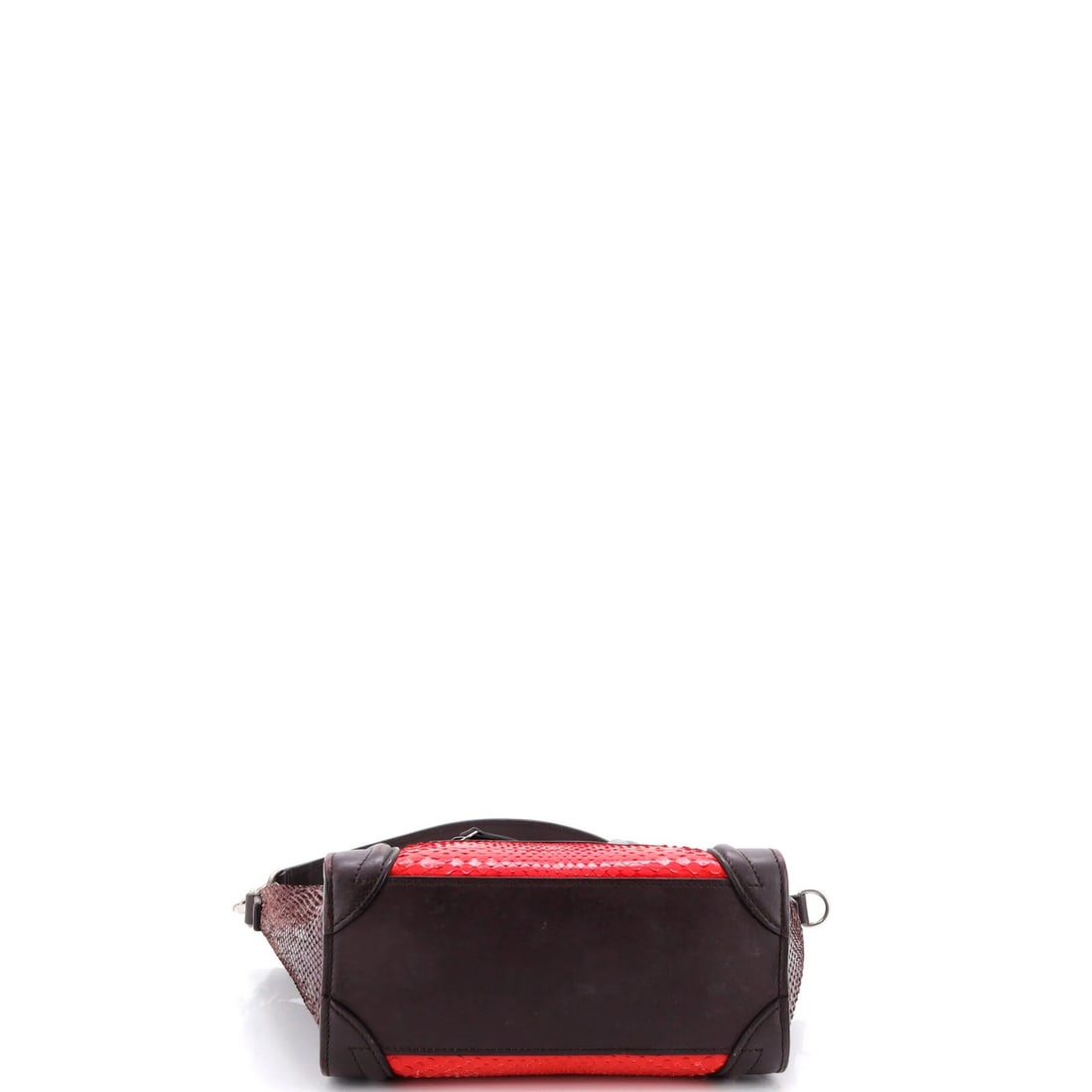 Celine Python Luggage Bag Leather Nano - 4