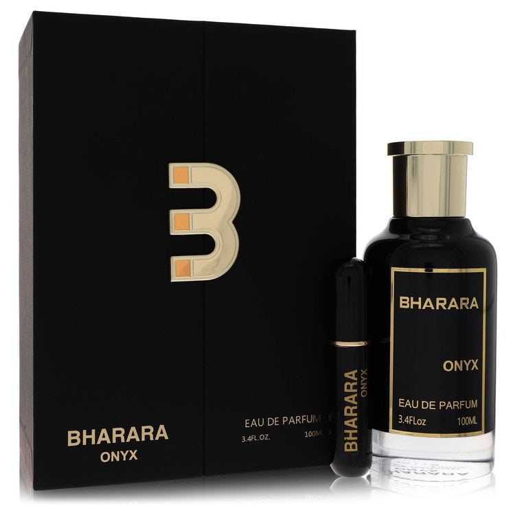 Bharara beauty eau de parfum spray onyx cologne.: Bharara beauty eau de parfum spray onyx cologne. Experience the sophisticated charm of Bharara Beauty's Onyx cologne, a rich and seductive eau de parfum spray that combines the perfect blend of woody