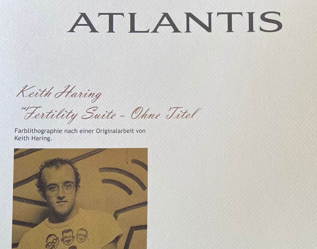 Keith Haring Lithograph Numbered - 7