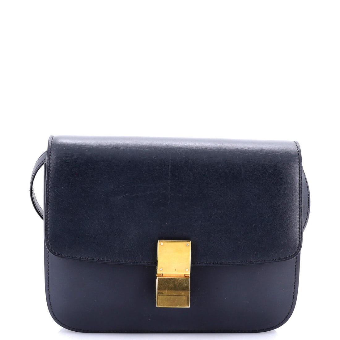 Celine classic medium smooth leather box bag (1 of 6)