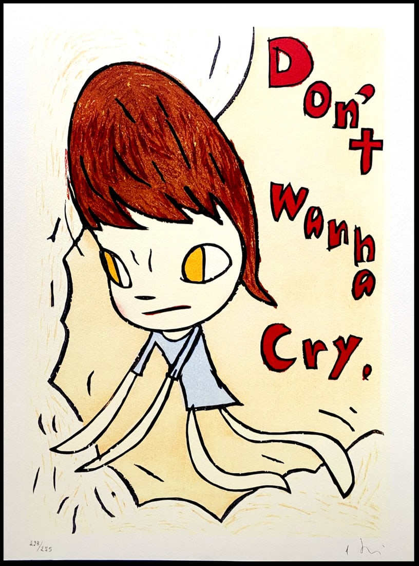 Yoshitomo Nara Lithograph Numbered (1 of 10)